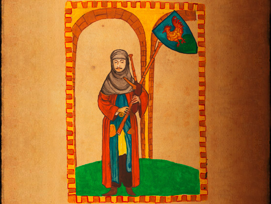 Stephanus von Angerhahn, illustriert von Maria März